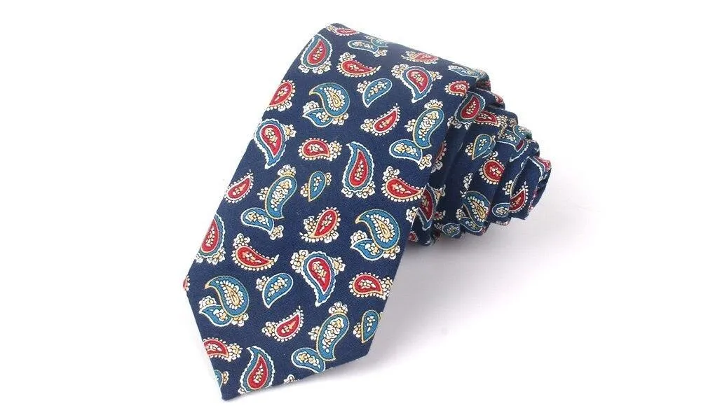 Paisley Cotton Tie