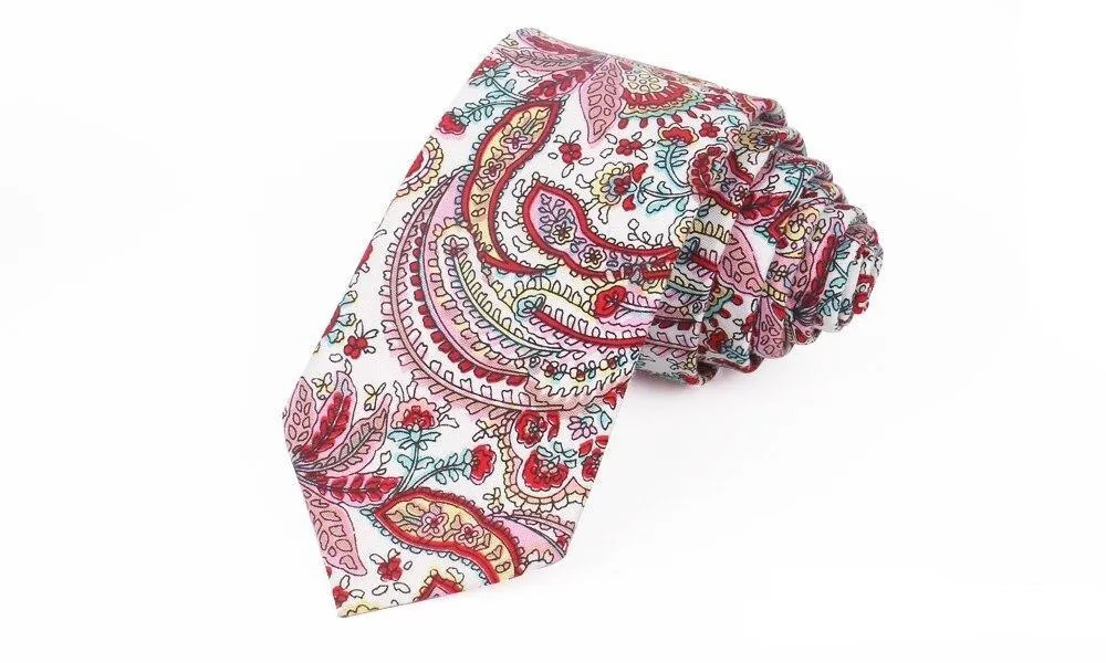 Paisley Cotton Tie