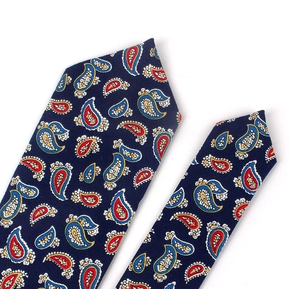 Paisley Cotton Tie