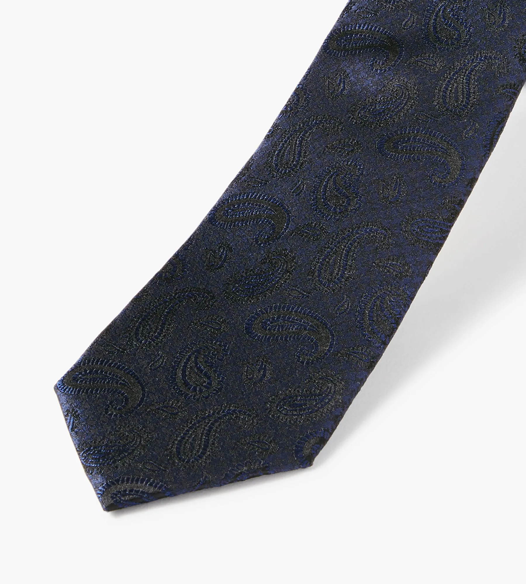 Paisley Houndstooth Tie