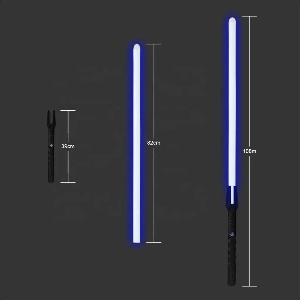 'Pernach' Stunt Light Saber 8 in 1 - Lightsaber / Sword with Sound FX (7 colours & 3 Sound FX)