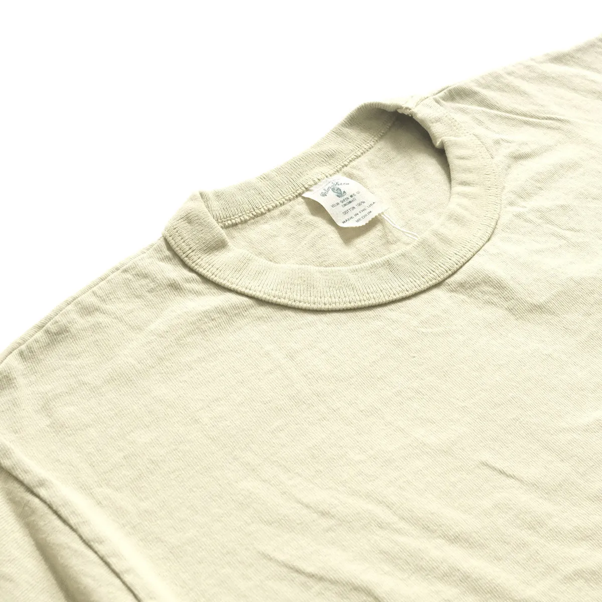 Pigment Dyed Pocket Tee - Oat Milk