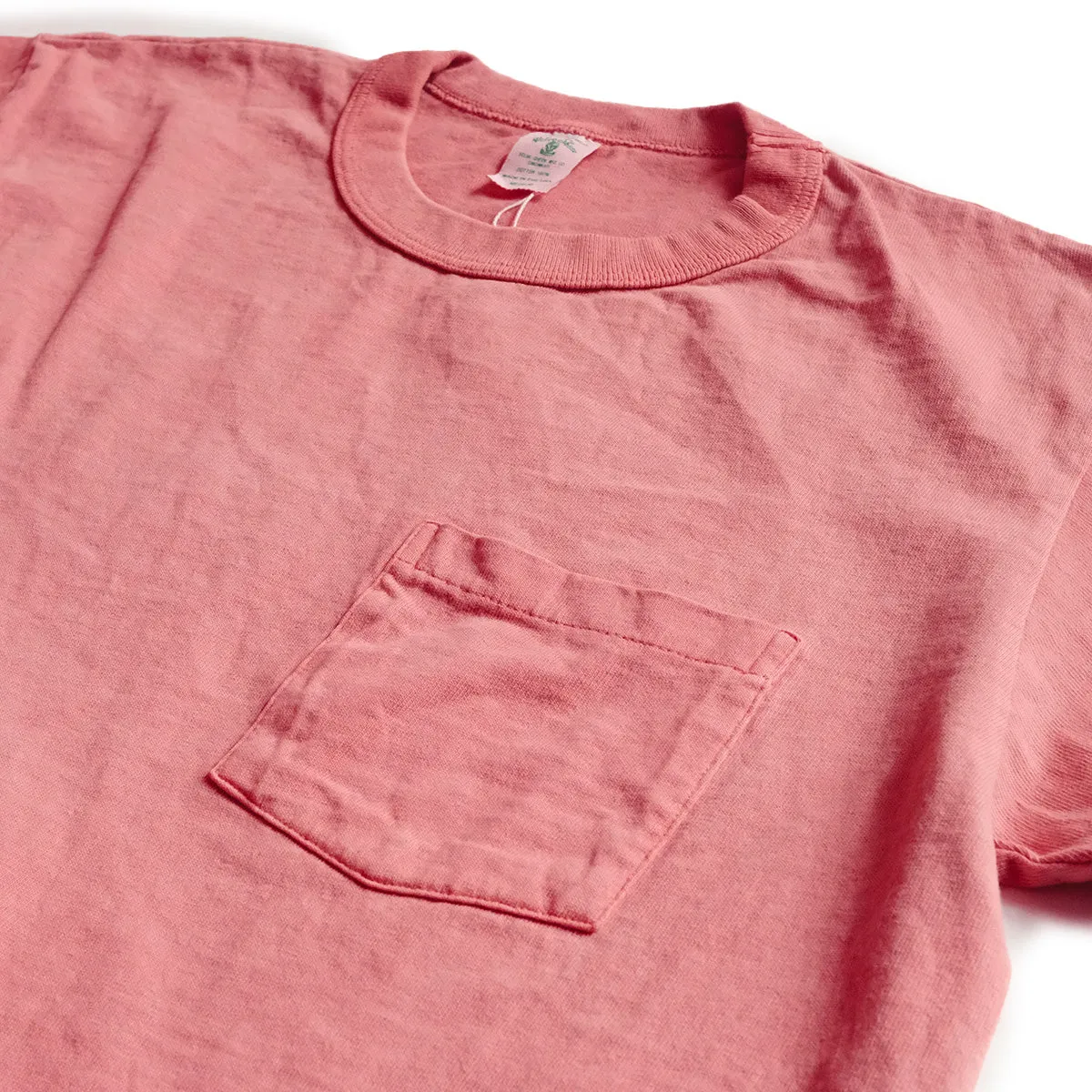 Pigment Dyed Pocket Tee - Radiant Red