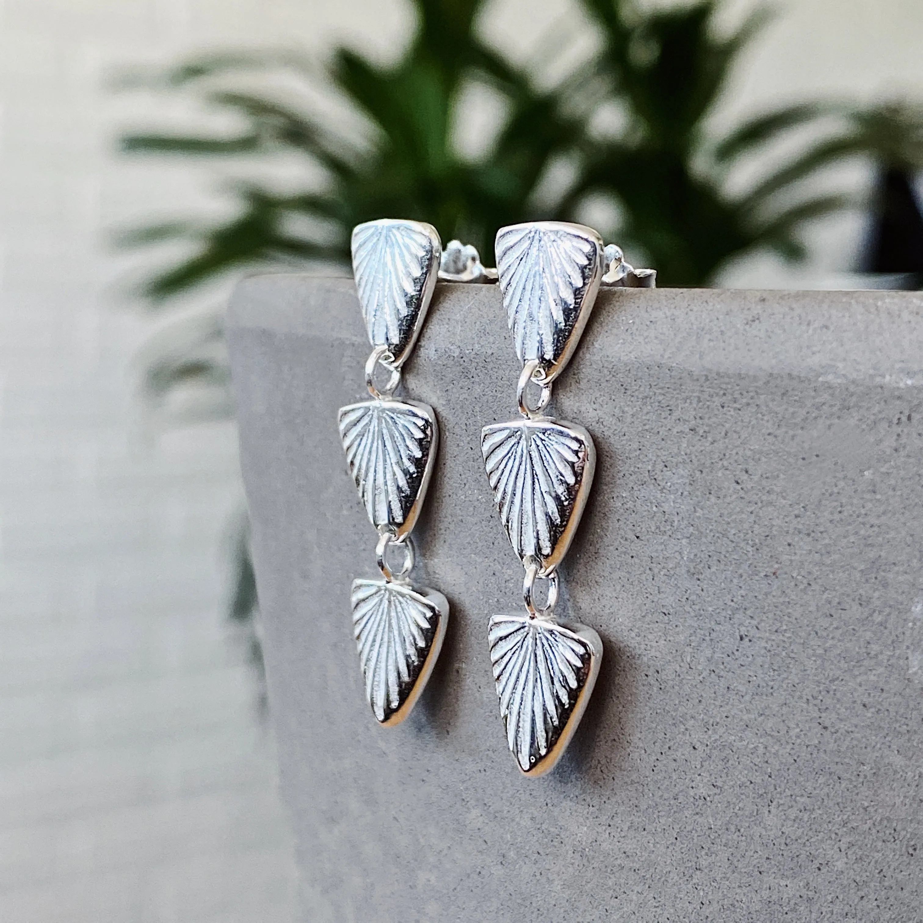 Silver Flicker Earrings