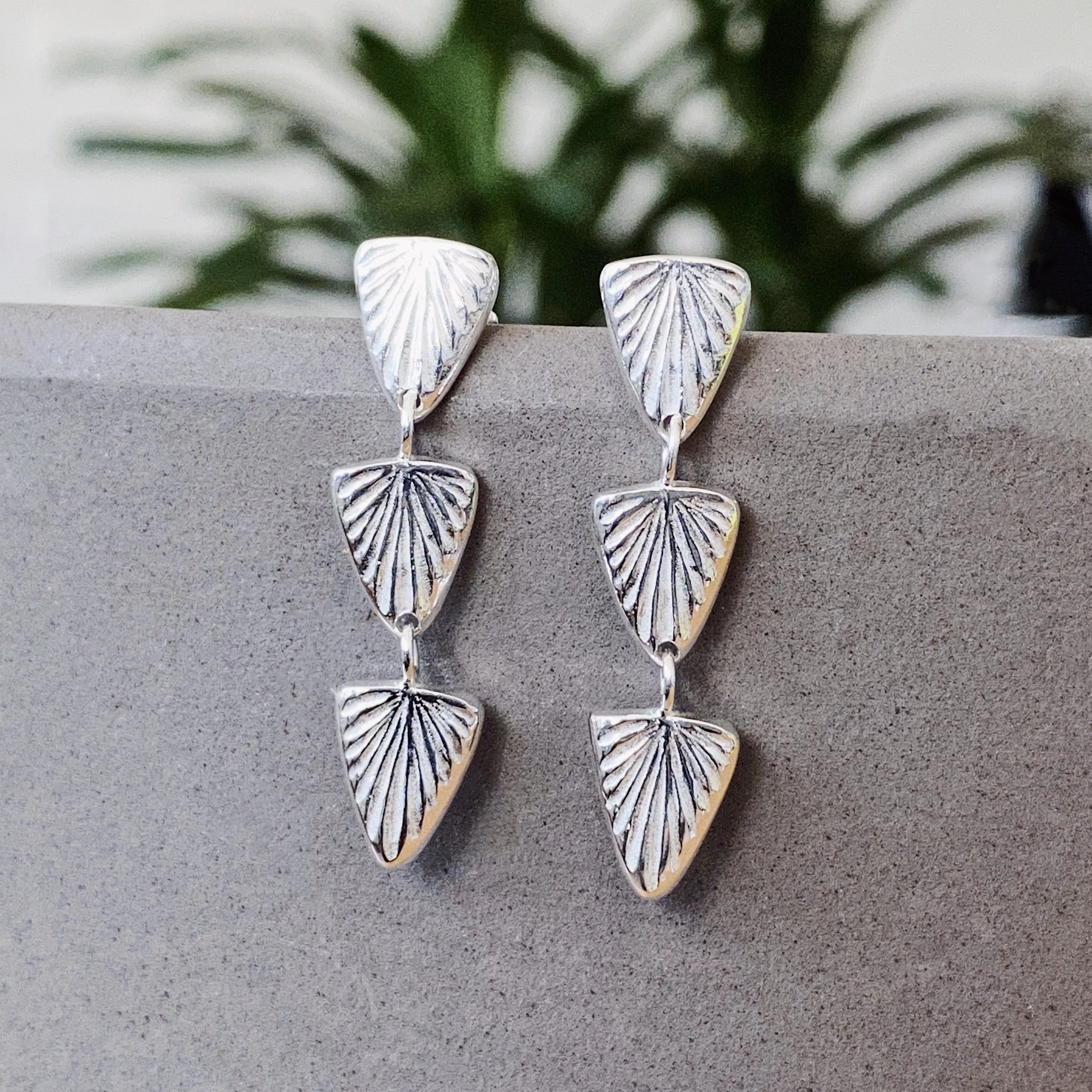 Silver Flicker Earrings