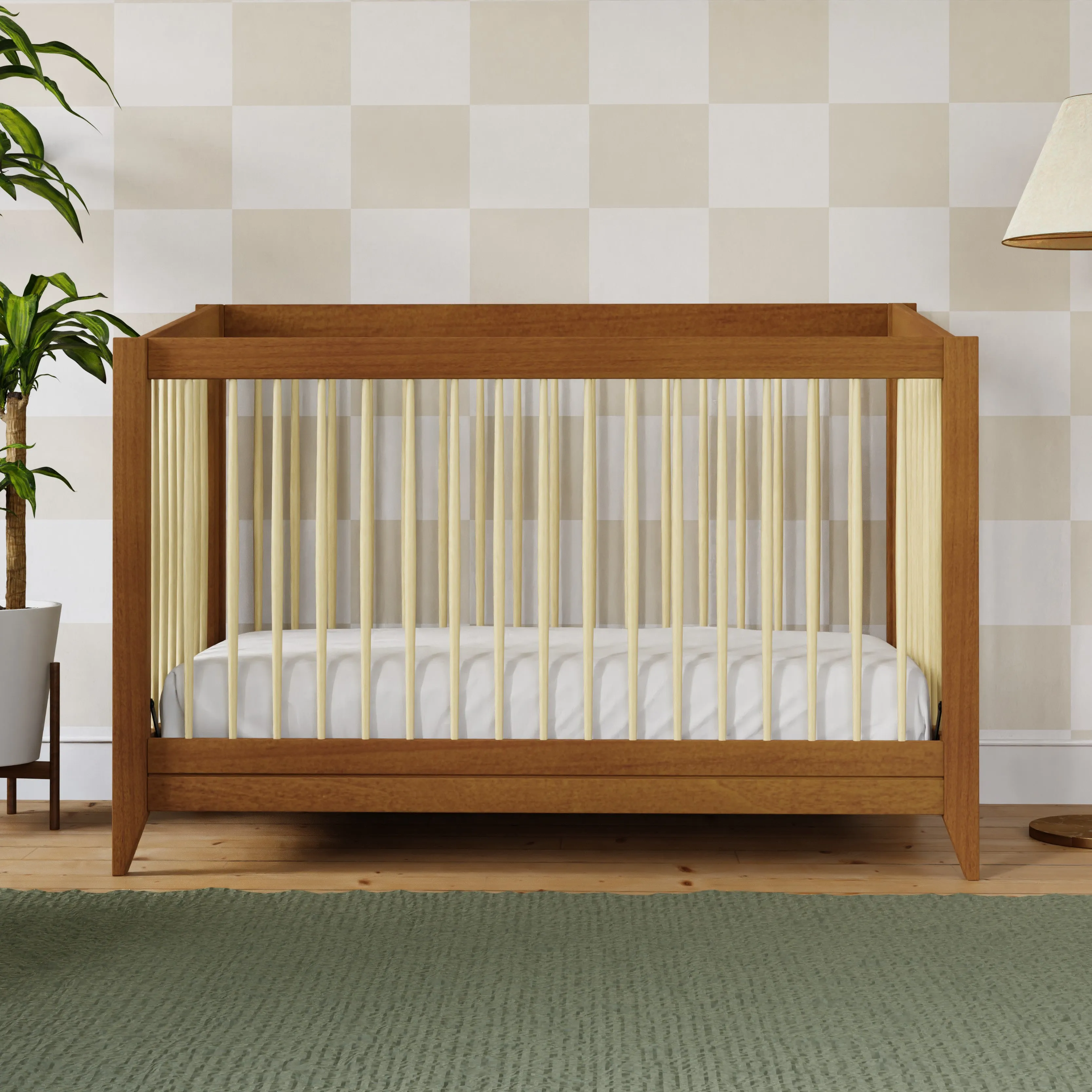 Sprout 4-in-1 Convertible Crib with Toddler Bed Conversion Kit