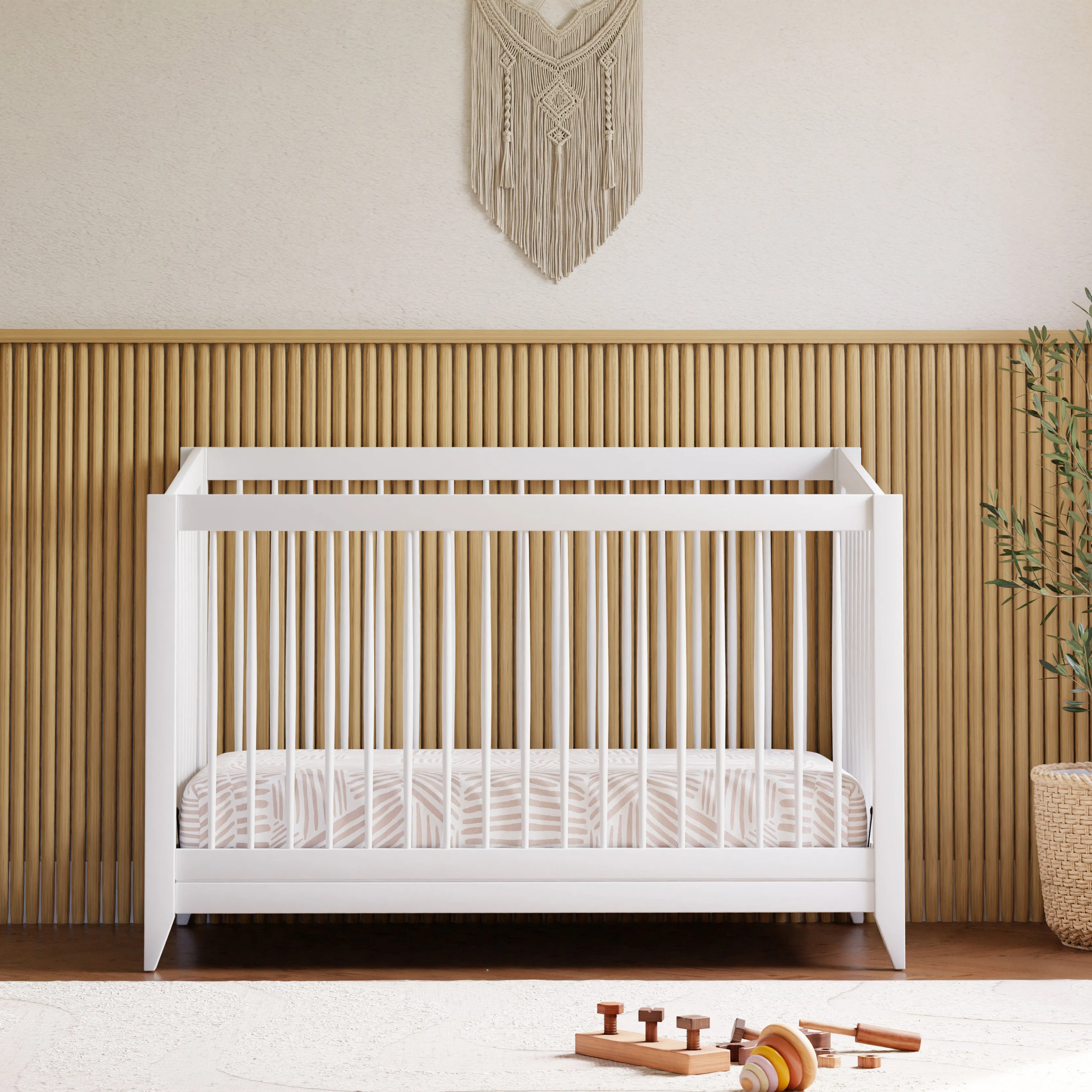 Sprout 4-in-1 Convertible Crib with Toddler Bed Conversion Kit