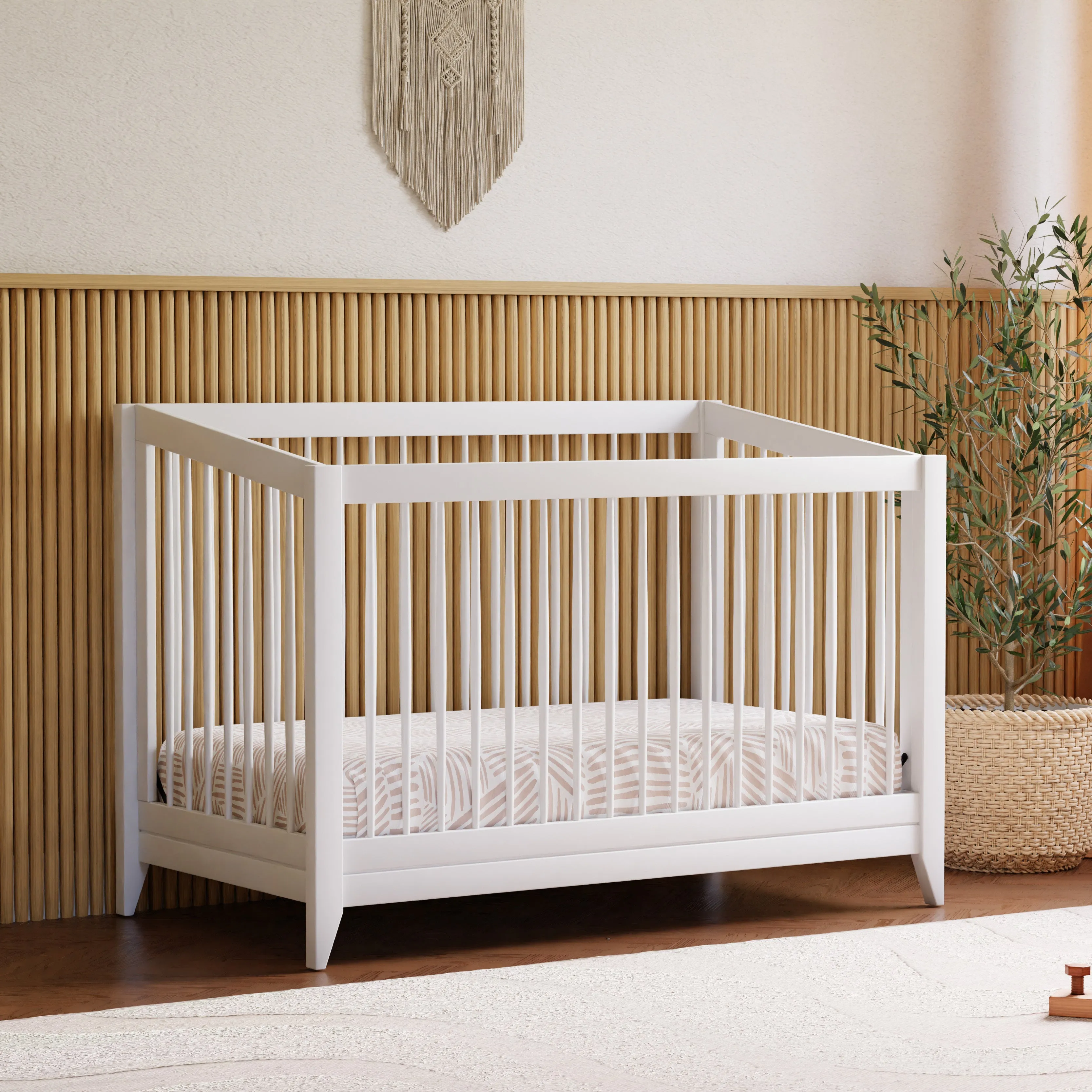 Sprout 4-in-1 Convertible Crib with Toddler Bed Conversion Kit