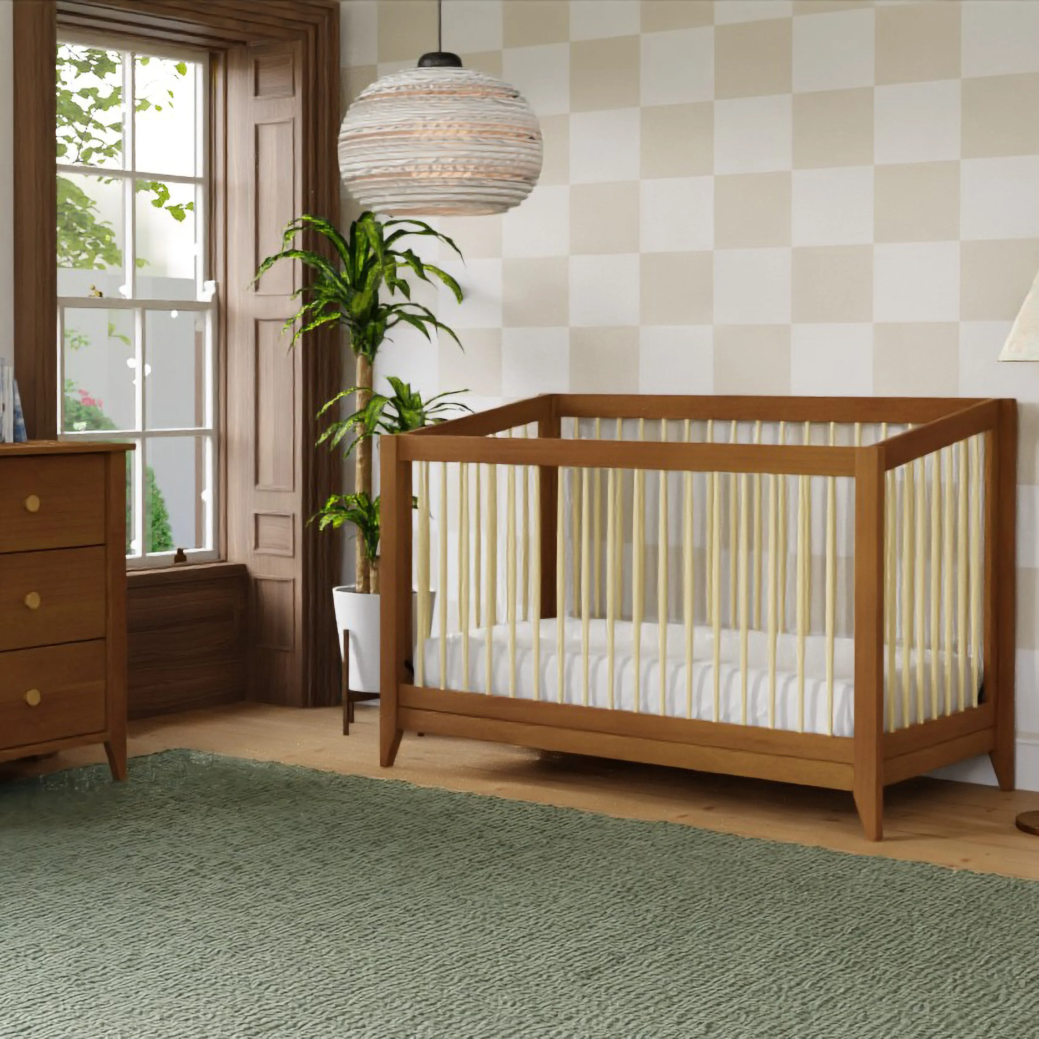 Sprout 4-in-1 Convertible Crib with Toddler Bed Conversion Kit