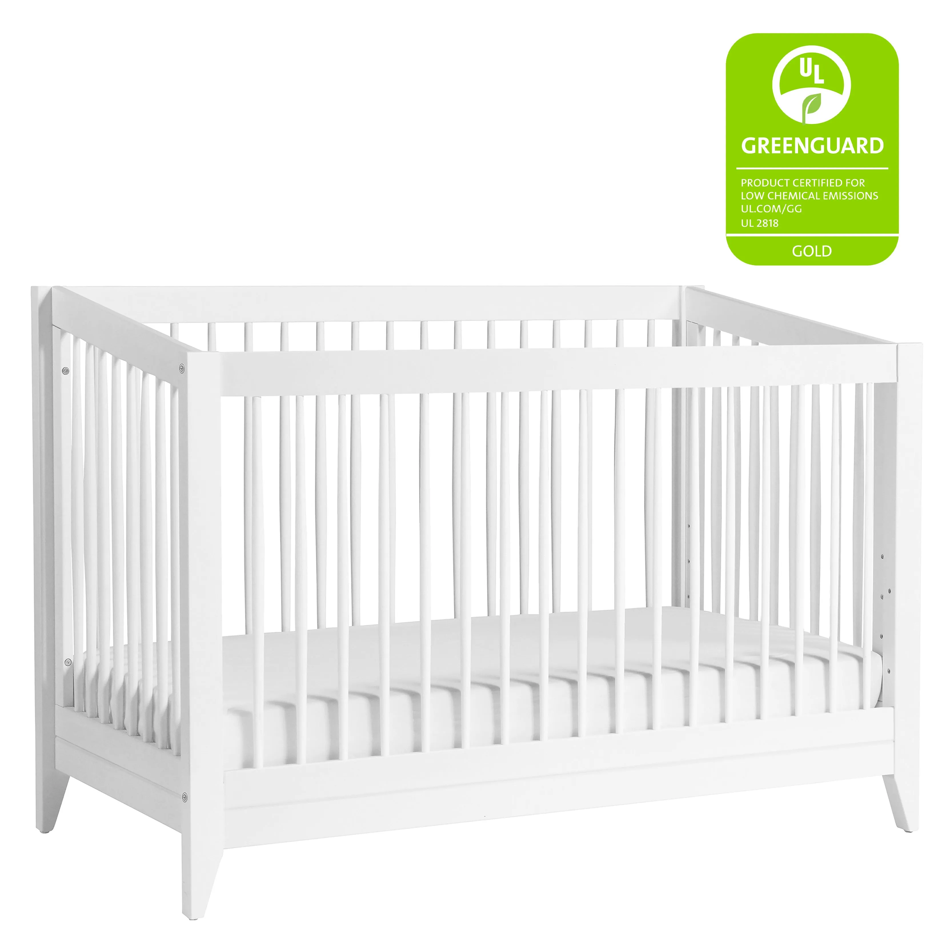 Sprout 4-in-1 Convertible Crib with Toddler Bed Conversion Kit