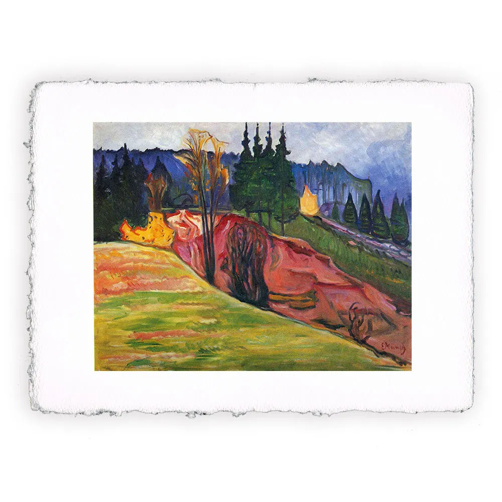 Stampa di Edvard Munch - Da Thuringewald -