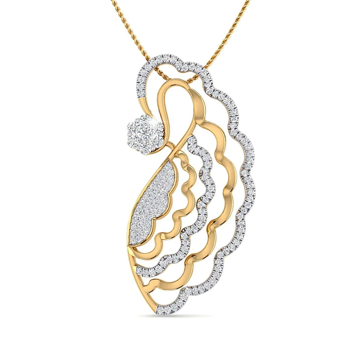 THE CASTILLE PAISLEY PENDANT