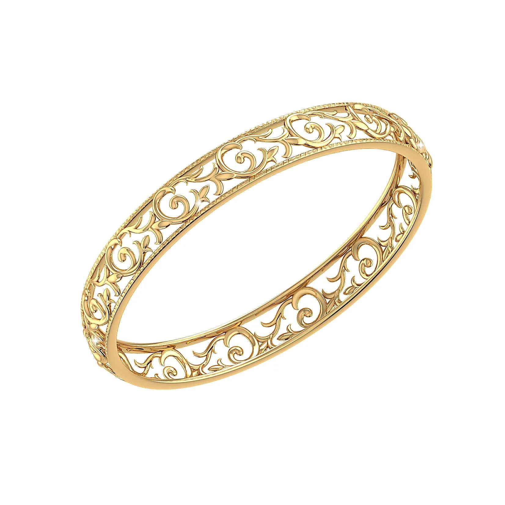 THE SOFIA PAISLEY BANGLE