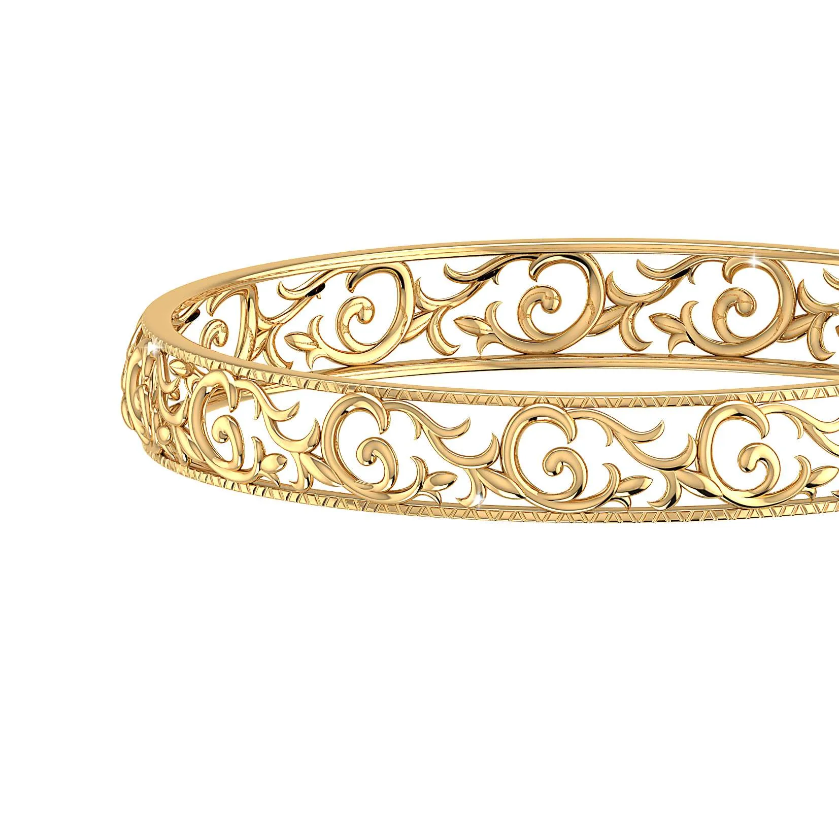 THE SOFIA PAISLEY BANGLE