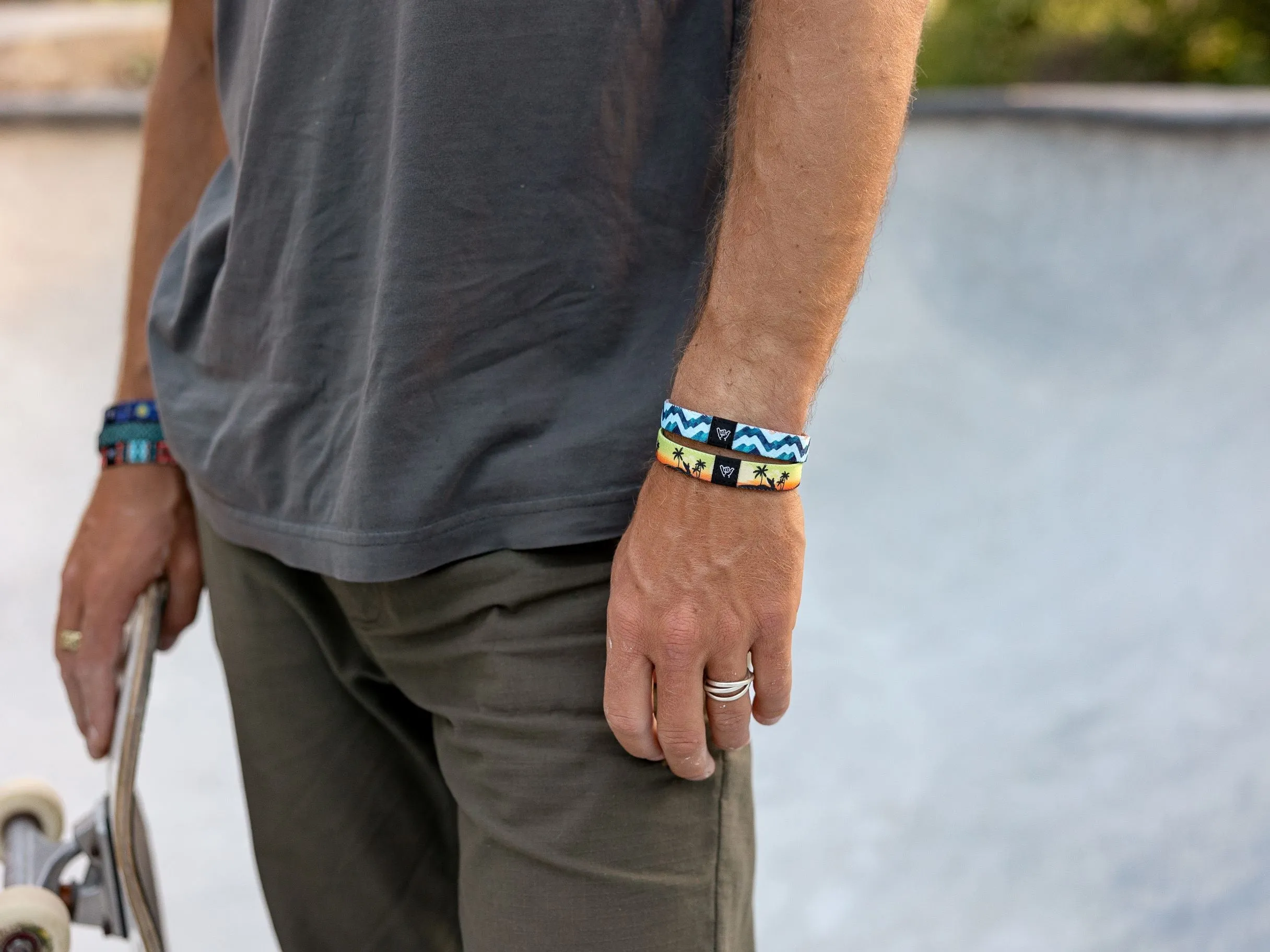 Totally Tubular Wristband Bracelet