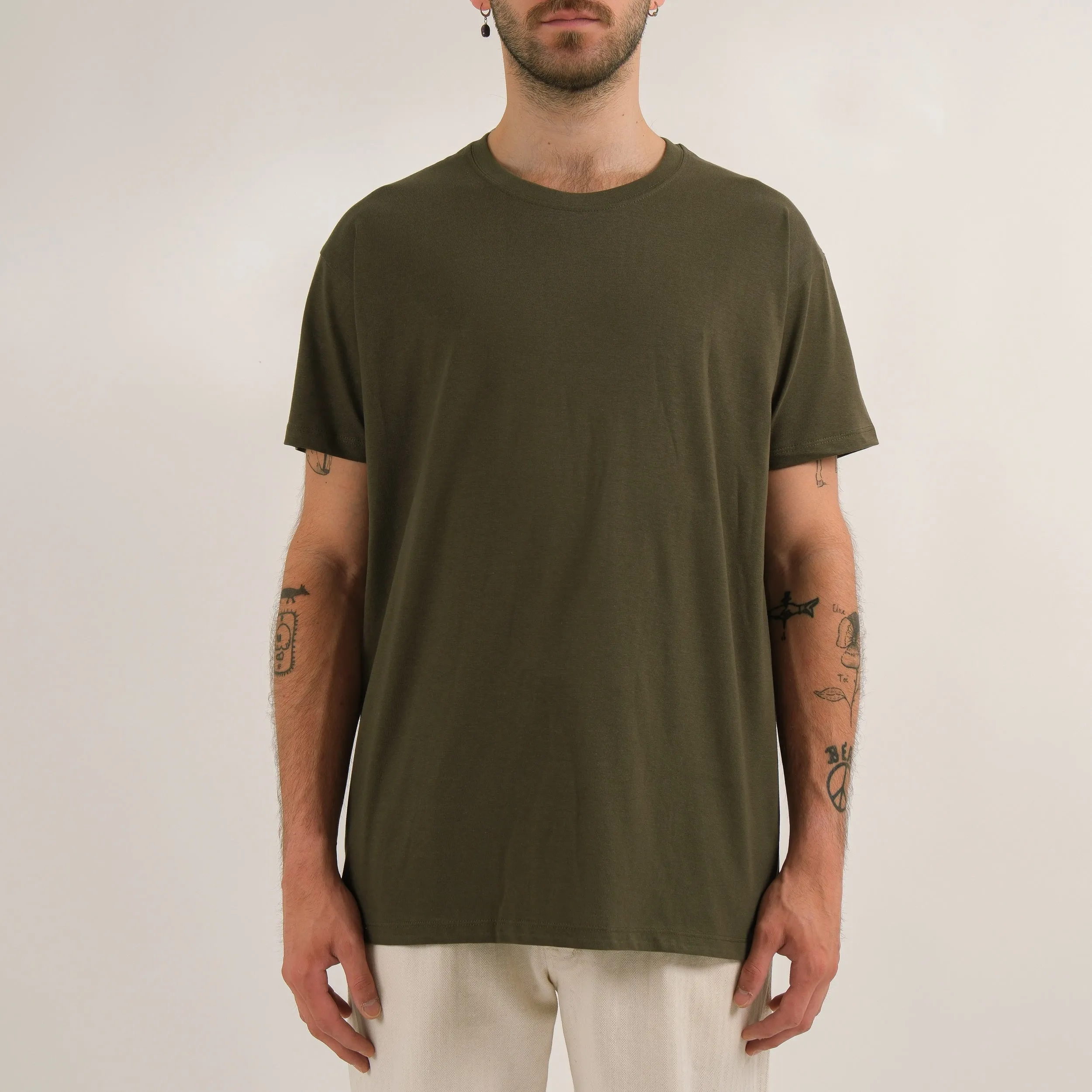 TUBULAR FRENCH OLIVE GREEN TEE