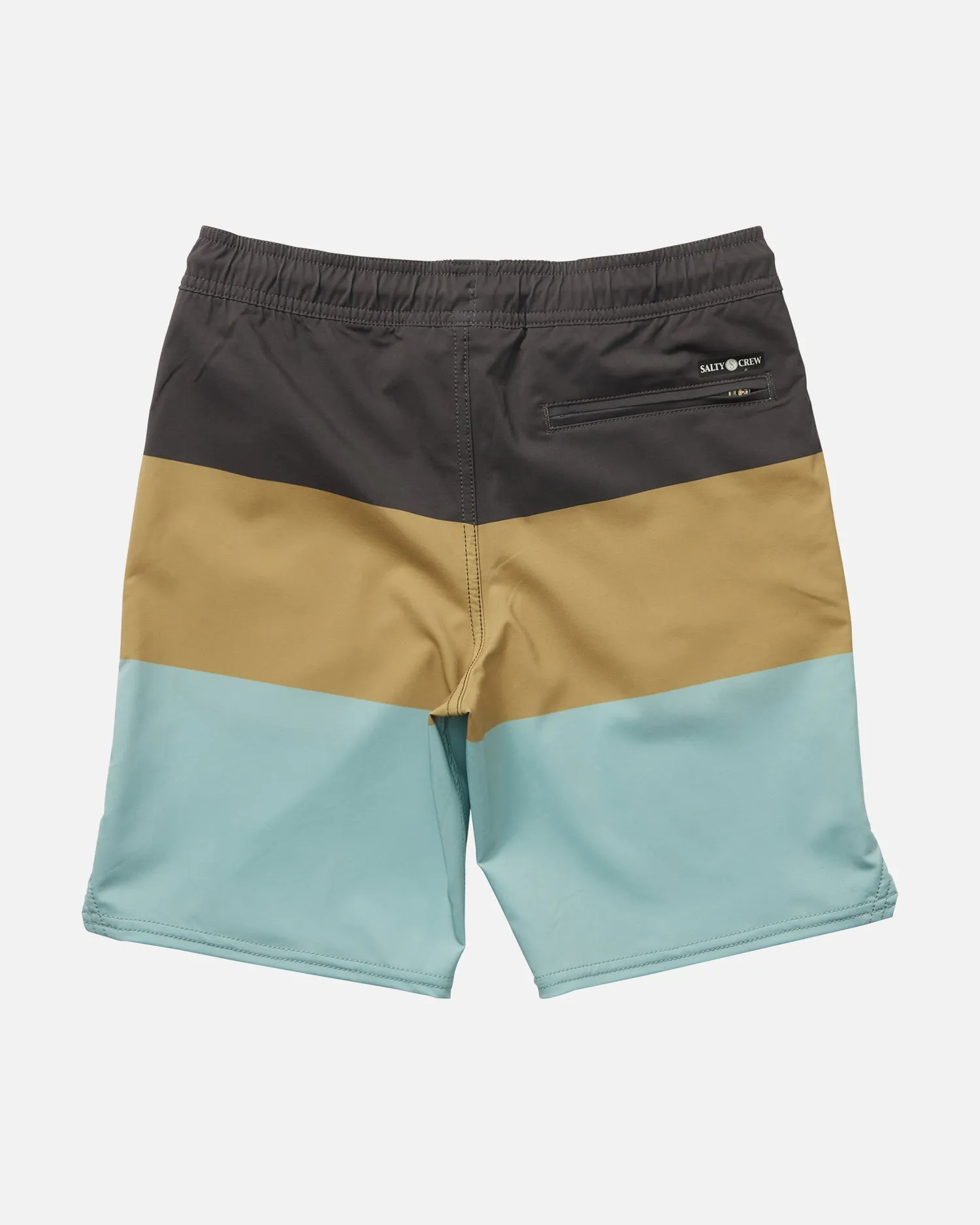 Wayfinder Boys Mackerel Elastic Boardshort