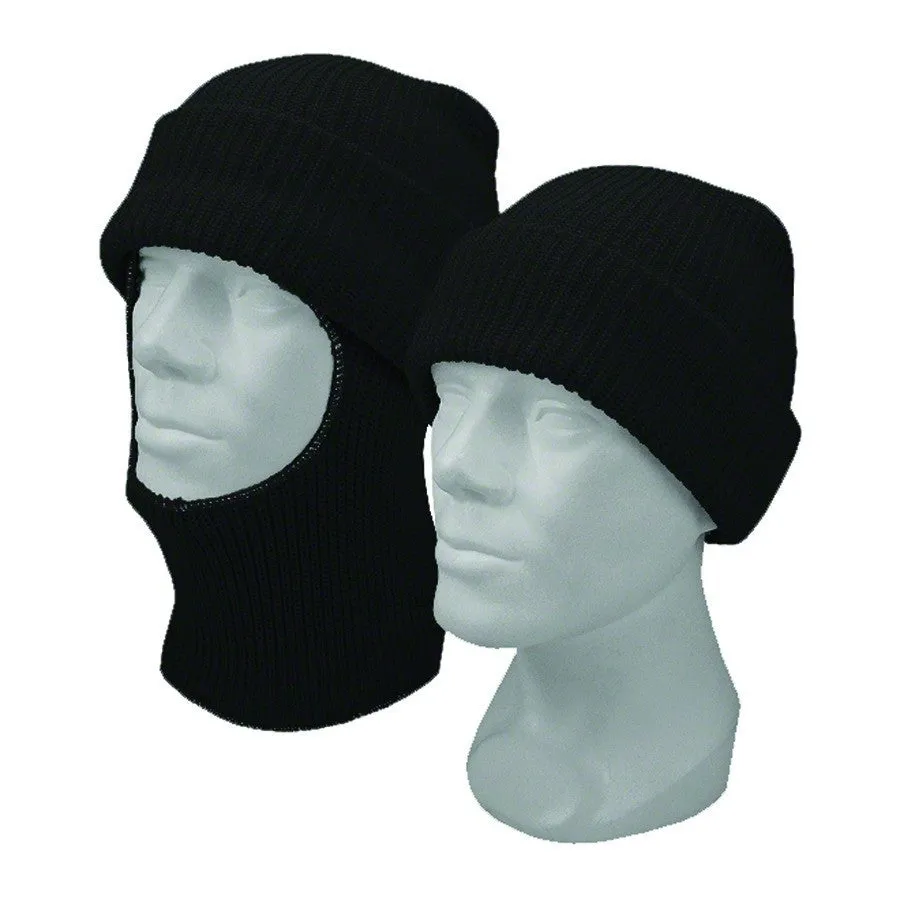 Winter Neck & Head Protection-Eski Hat W/Pull Down Face Mask-Balaclava